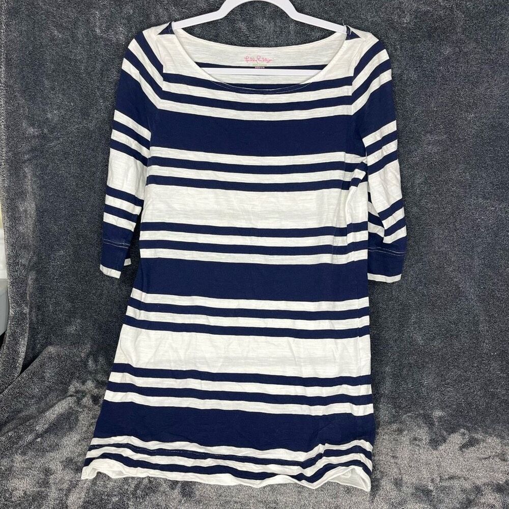 Lilly Pulitzer Cassie Striped Mini Dress size M